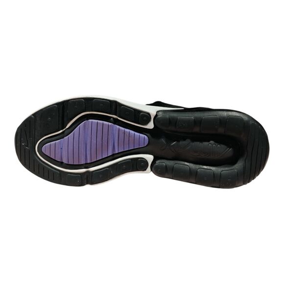 NIKE Air Max 270 'Black Multi-Color' Running Shoes Size 7Y/W8.5 - Picture 9 of 10